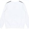 Sudadera con cuello redondo Metallic Nights “Blanco, negro y dorado”