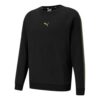Sudadera con cuello redondo Metallic Nights “Negro Dorado”