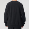 Sudadera con cuello redondo Metallic Nights “Negro Dorado”