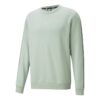 Sudadera con cuello redondo Metallic Nights “Verde oliva y blanco”