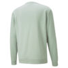 Sudadera con cuello redondo Metallic Nights “Verde oliva y blanco”
