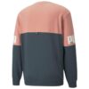 Sudadera con cuello redondo y bloques de color Power “Rosa”