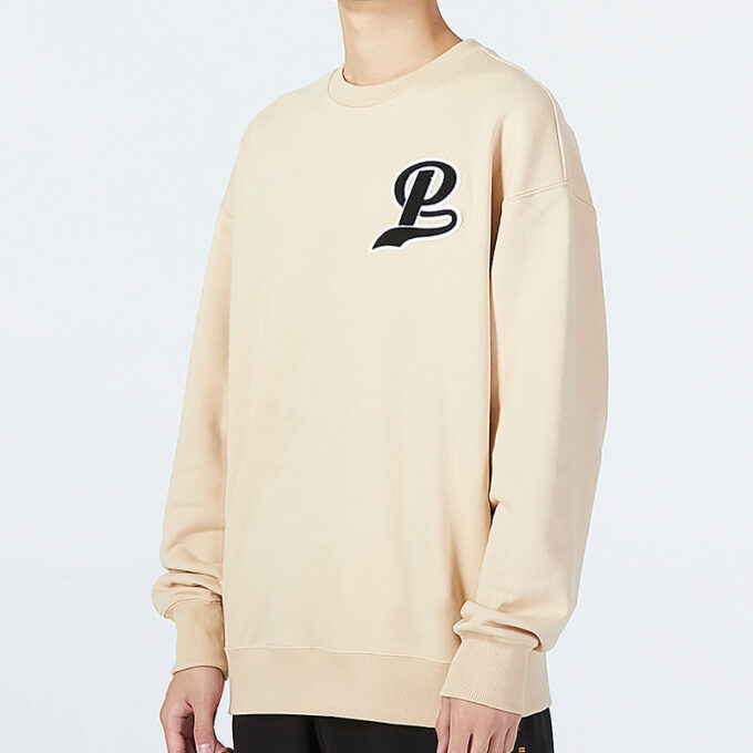 Sudadera con el logotipo del equipo en beige