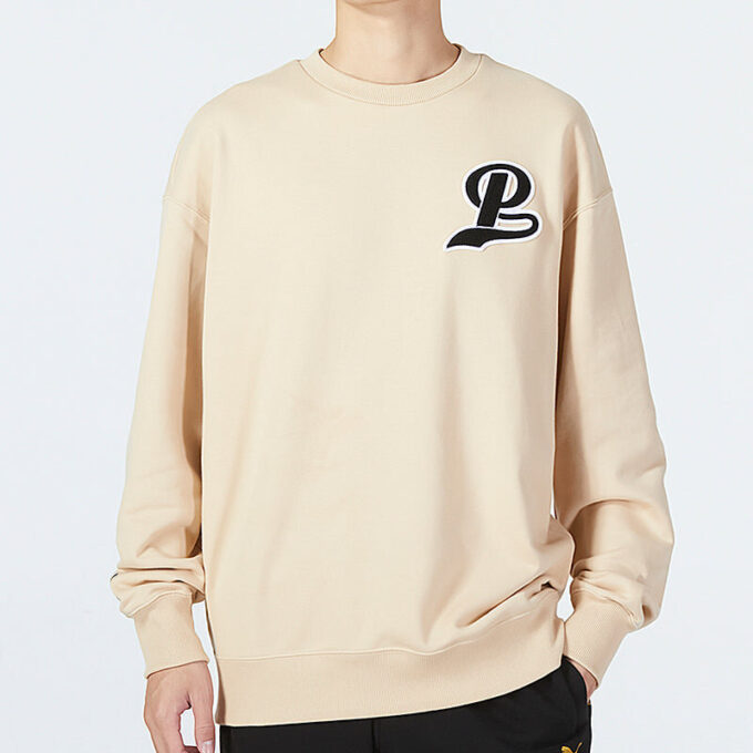 Sudadera con el logotipo del equipo en beige