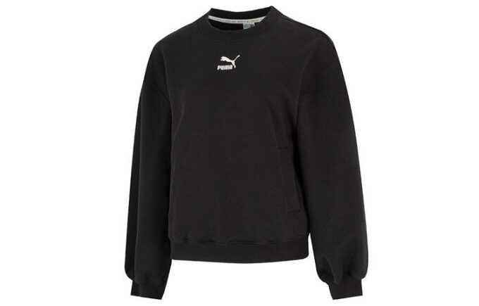 Sudadera con estampado gráfico “Negro” (WMNS)