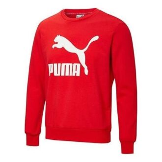 Sudadera con logo bordado “Rojo”