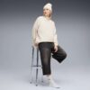 Sudadera con media cremallera para mujer