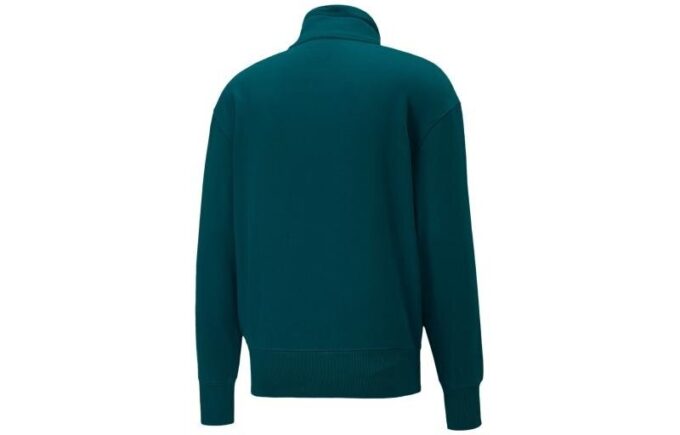 Sudadera con media cremallera PUMA x Ami “Verde”