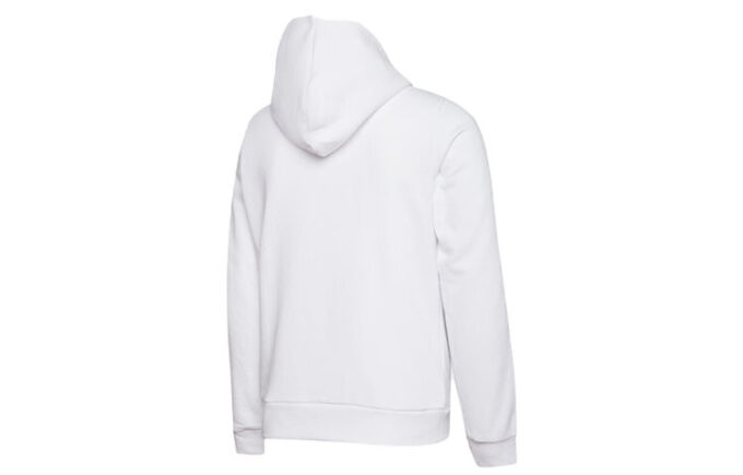 Sudadera corta con capucha amplificada (mujeres) “Blanca”