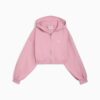 Sudadera corta con capucha para mujer de Wardrobe Essentials Sudadera corta con capucha para mujer de Wardrobe Essentials