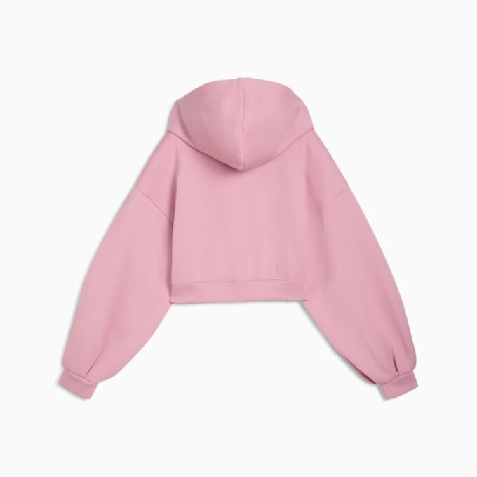 Sudadera corta con capucha para mujer de Wardrobe Essentials Sudadera corta con capucha para mujer de Wardrobe Essentials