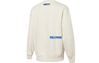 Sudadera de cuello redondo con bolsillo PUMA x Roaringwild “Blanco y azul”