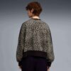 Sudadera de cuello redondo con estampado animal T7 Leopard Luxe para mujer Sudadera de cuello redondo con estampado animal T7 Leopard Luxe para mujer