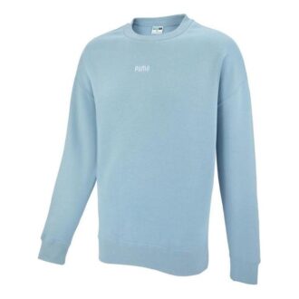 Sudadera de cuello redondo con logo pequeño “Azul”