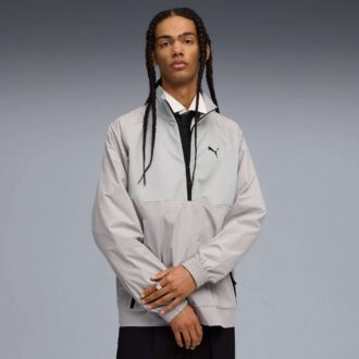 Sudadera de cuello redondo con media cremallera para hombre de PUMATECH