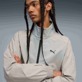 Sudadera de cuello redondo con media cremallera para hombre de PUMATECH