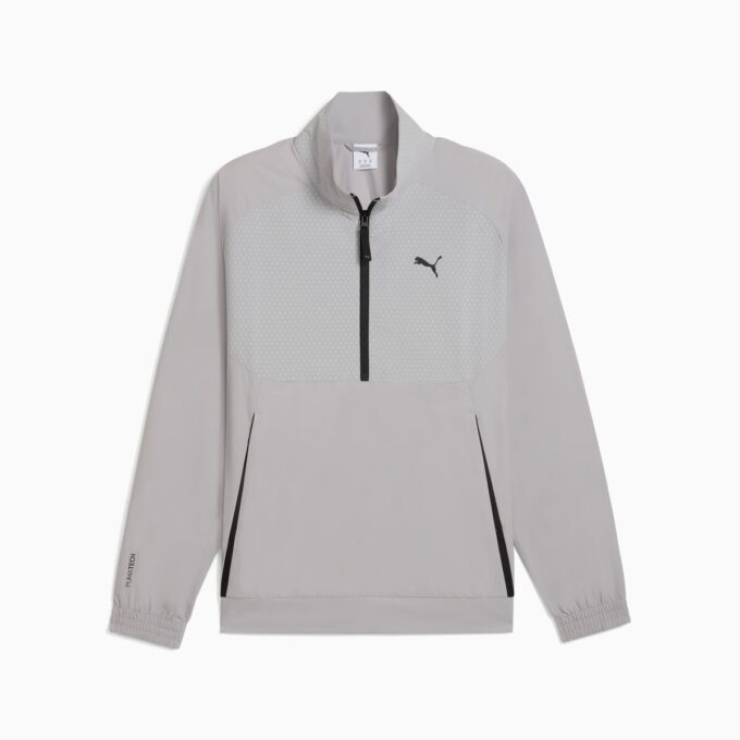 Sudadera de cuello redondo con media cremallera para hombre de PUMATECH Sudadera de cuello redondo con media cremallera para hombre de PUMATECH