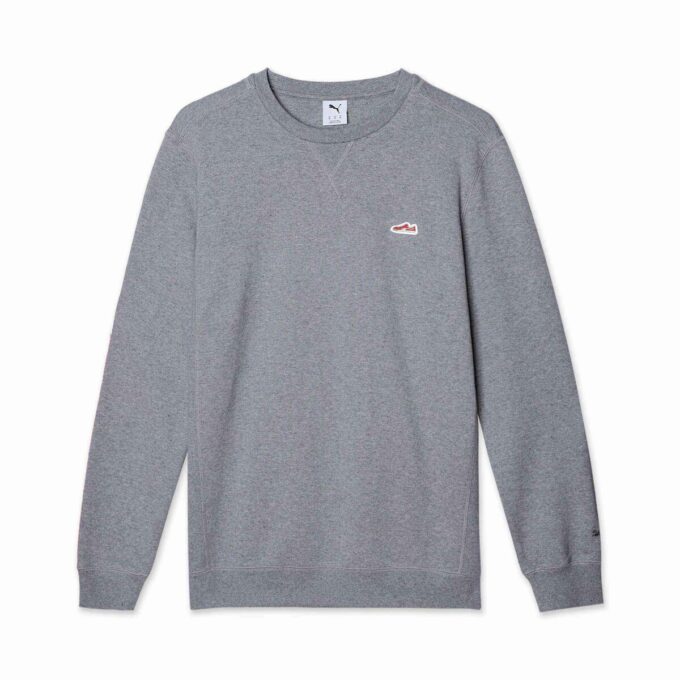 Sudadera de cuello redondo de ante para hombre de Wardrobe Essentials Sudadera de cuello redondo de ante para hombre de Wardrobe Essentials