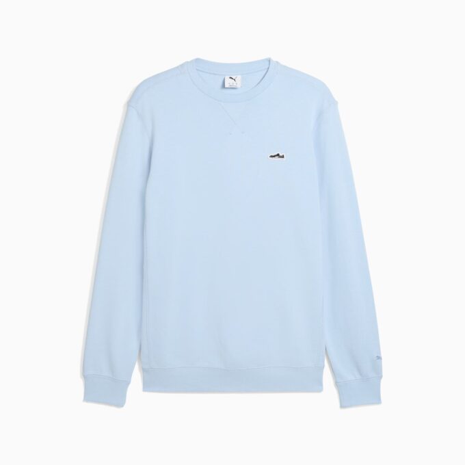 Sudadera de cuello redondo de ante para hombre de Wardrobe Essentials Sudadera de cuello redondo de ante para hombre de Wardrobe Essentials