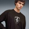 Sudadera de cuello redondo de la Scuderia Ferrari para hombre Motorsport Sudadera de cuello redondo de la Scuderia Ferrari para hombre Motorsport