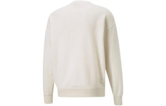 Sudadera de cuello redondo Downtown Waffle “Blanca”