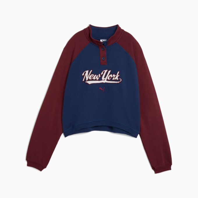Sudadera de cuello redondo para mujer PUMA x NYC