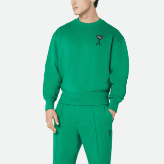 Sudadera de cuello redondo PUMA x Ami “Verde”