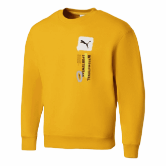 Sudadera deportiva Logo International “Amarillo”