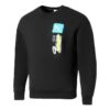 Sudadera deportiva Logo International “Negra”