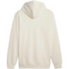 Sudadera deportiva Luxe Crew con logo bordado en beige