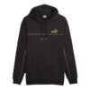 Sudadera deportiva Luxe Crew con logo bordado “Negra”
