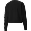 Sudadera deportiva moderna de cuello redondo para mujer, color negro, blanco y rosa
