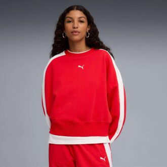 Sudadera extragrande con cuello redondo para mujer T7