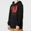 Sudadera negra con capucha del AC Milan Football “Black”