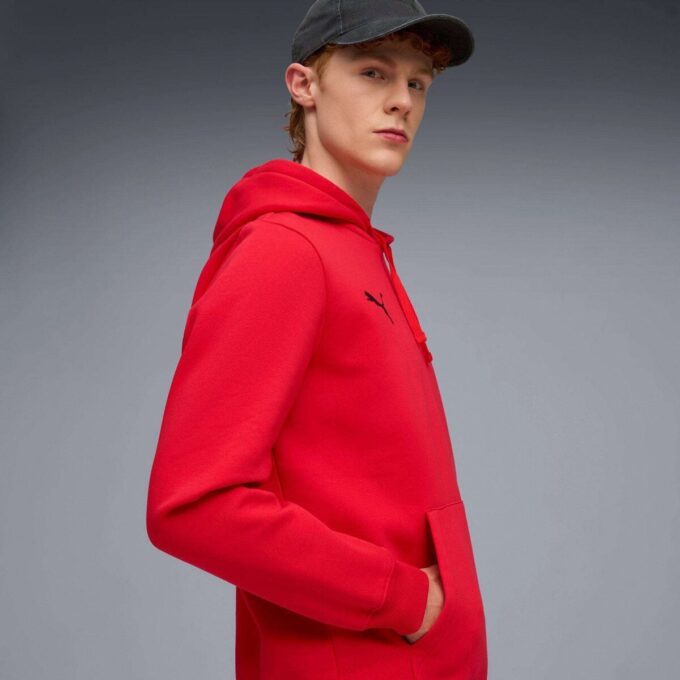 Sudadera polar con capucha de fútbol AC Milan Soccer Essentials para hombre Sudadera polar con capucha de fútbol AC Milan Soccer Essentials para hombre