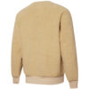 Sudadera retro de sherpa con cuello redondo “Marrón”