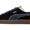 Suede Bz Emb “Negro Azul Marino Mazapán Azul Claro”