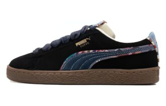 Suede Bz Emb “Negro Azul Marino Mazapán Azul Claro”