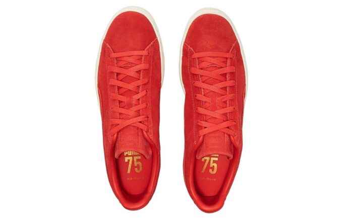 Suede Classic “75.º Aniversario – Rojo”