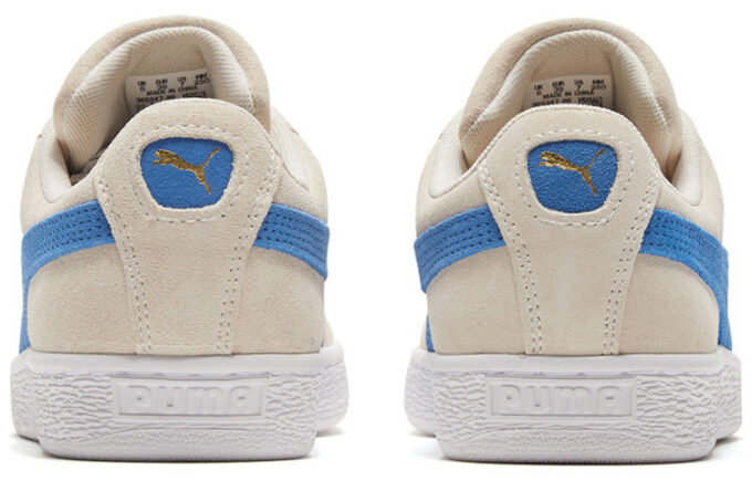 Suede Classic “Azul blanco crema”