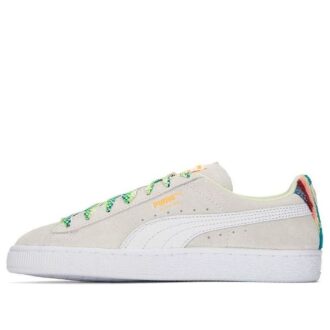 Suede Classic Just For Fun “Blanco Verde”