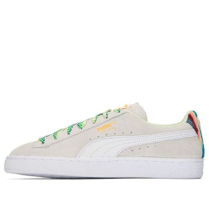 Suede Classic Just For Fun “Blanco Verde”