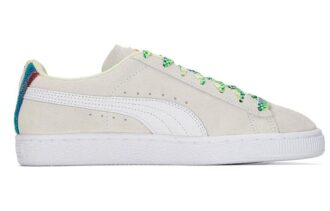 Suede Classic Just For Fun “Blanco Verde”