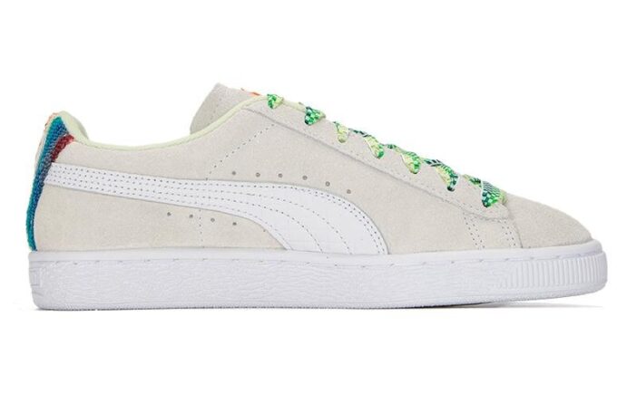 Suede Classic Just For Fun “Blanco Verde”
