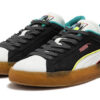 Suede Crepe Stb “Negro Marrón Blanco”