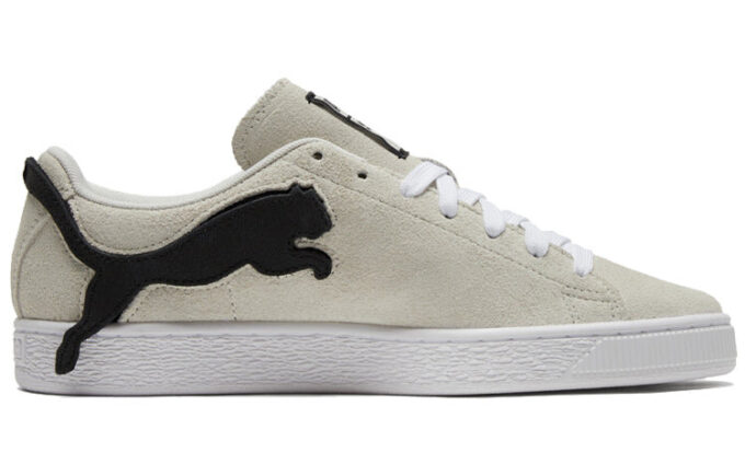 Suede “El Gato – Gris Vaporoso”