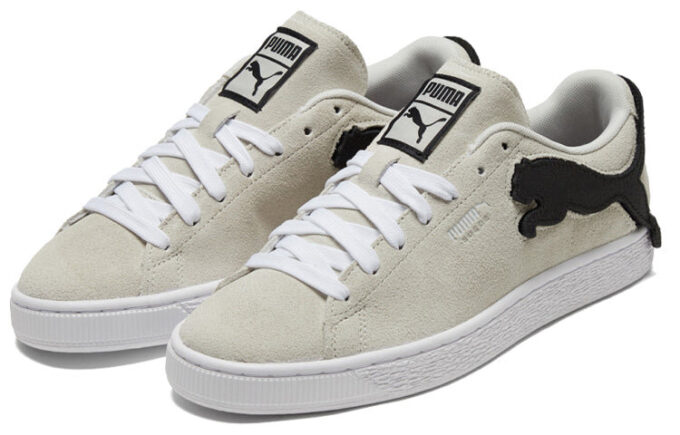 Suede “El Gato – Gris Vaporoso”