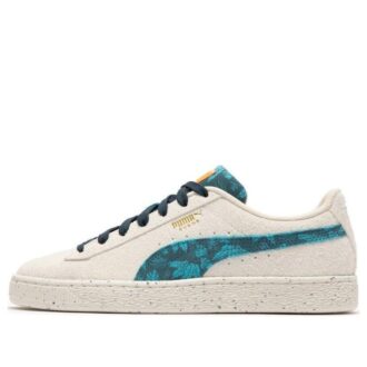 Suede Gentle Jungle “Azul Crema”