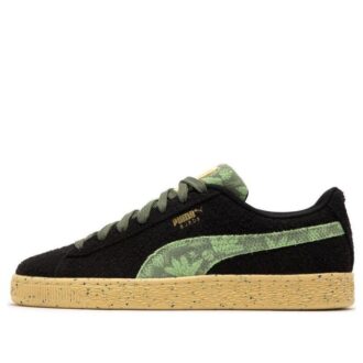 Suede Gentle Jungle “Negro Verde”