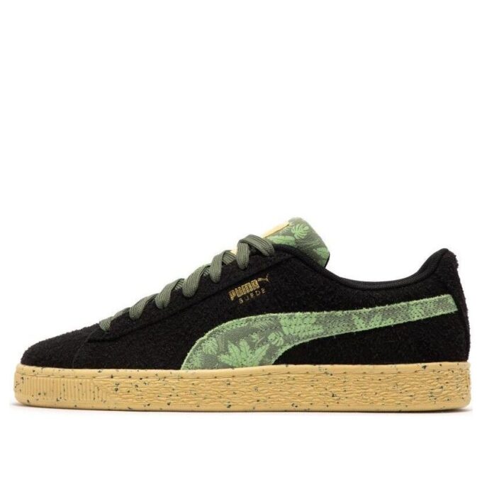 Suede Gentle Jungle “Negro Verde”